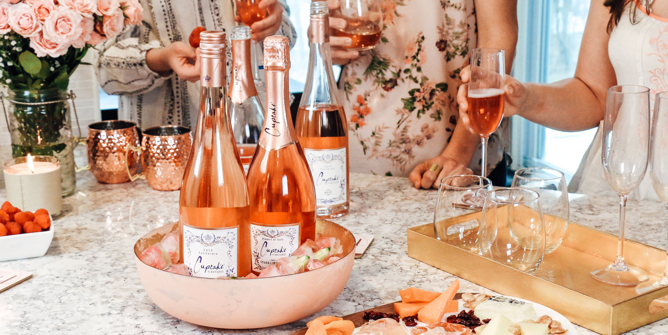 Sparkling Rose Wine By Cupcake Cupcake Vineyards